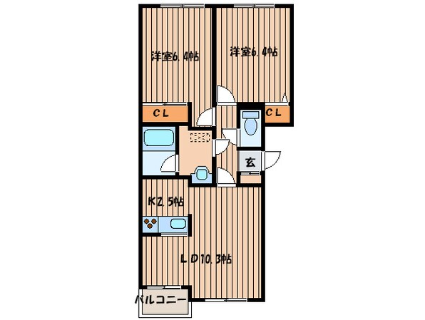 ＳＨ３８の物件間取画像